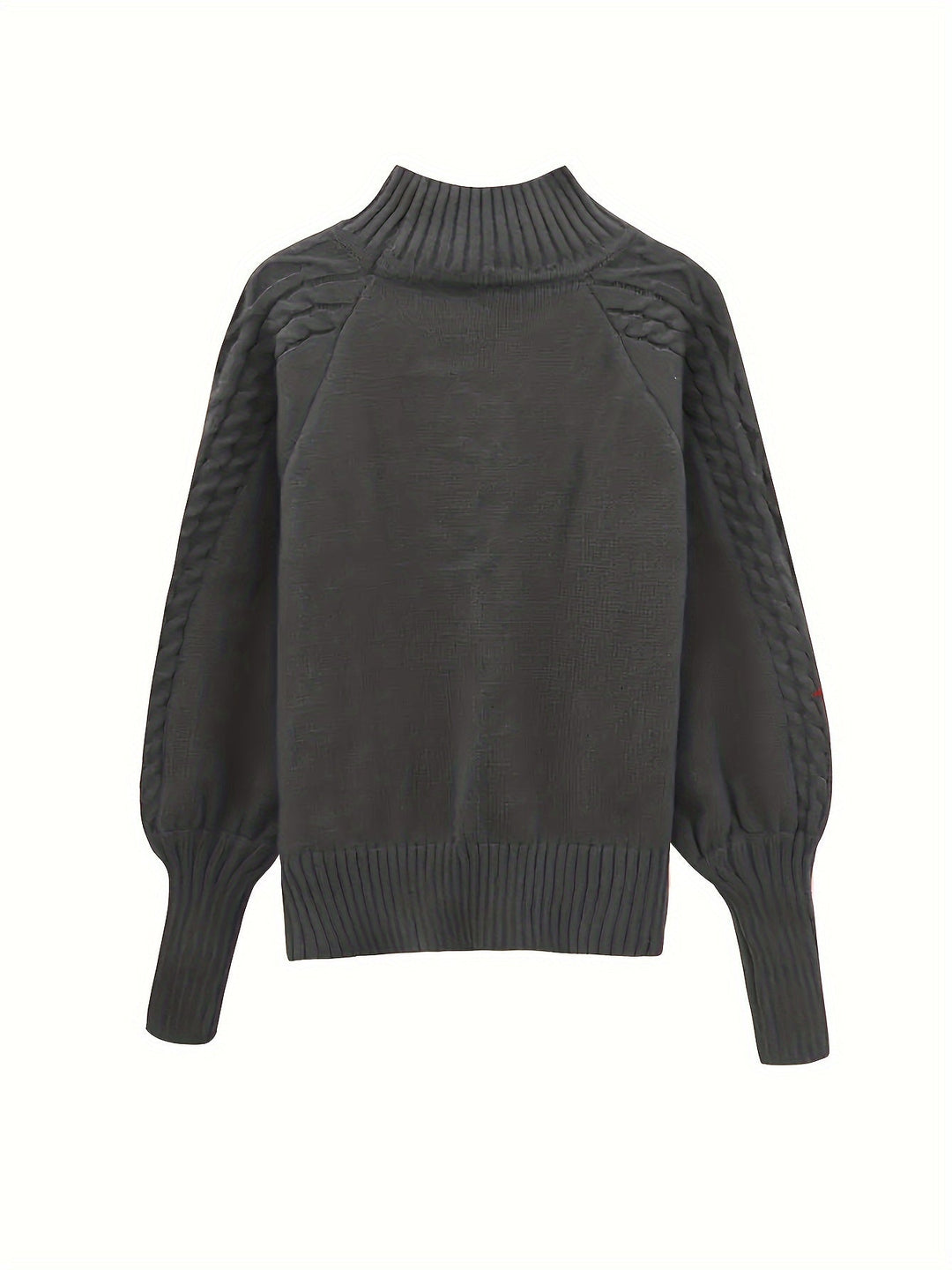Tinsley - Casual langærmet striktrøje — 16