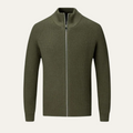 Richmond | Herre elegant merino uld med lynlås cardigan