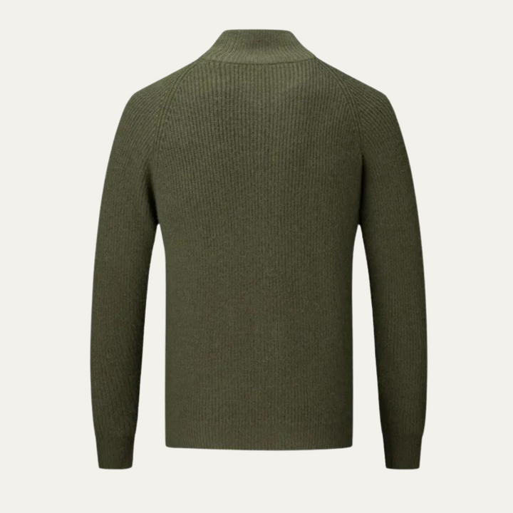 Richmond | Herre Elegant merino uld Zip Up cardigan