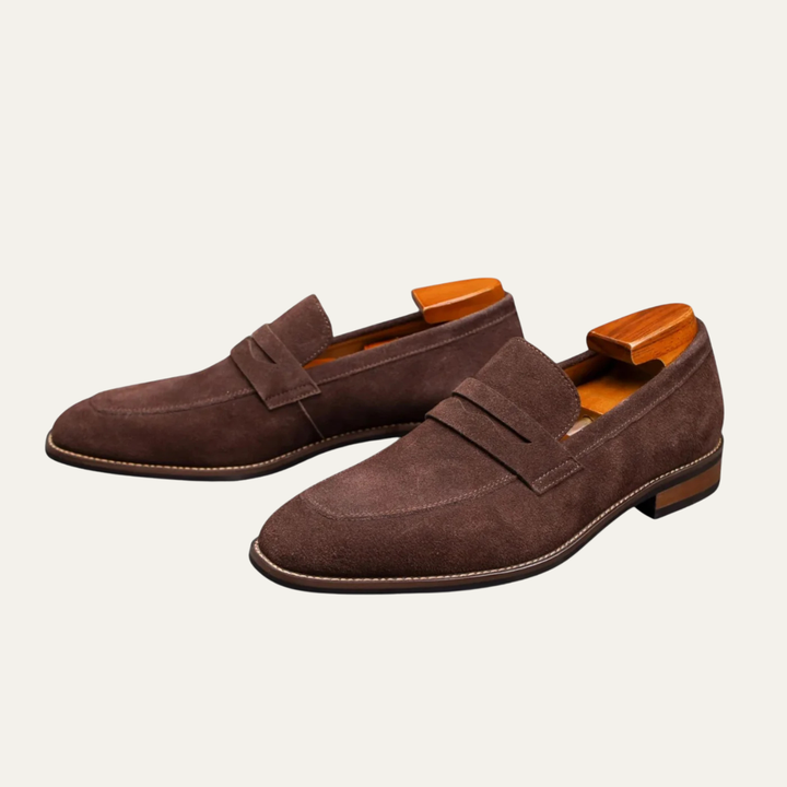 Limone | Herre Classes ruskind Penny komfort loafers