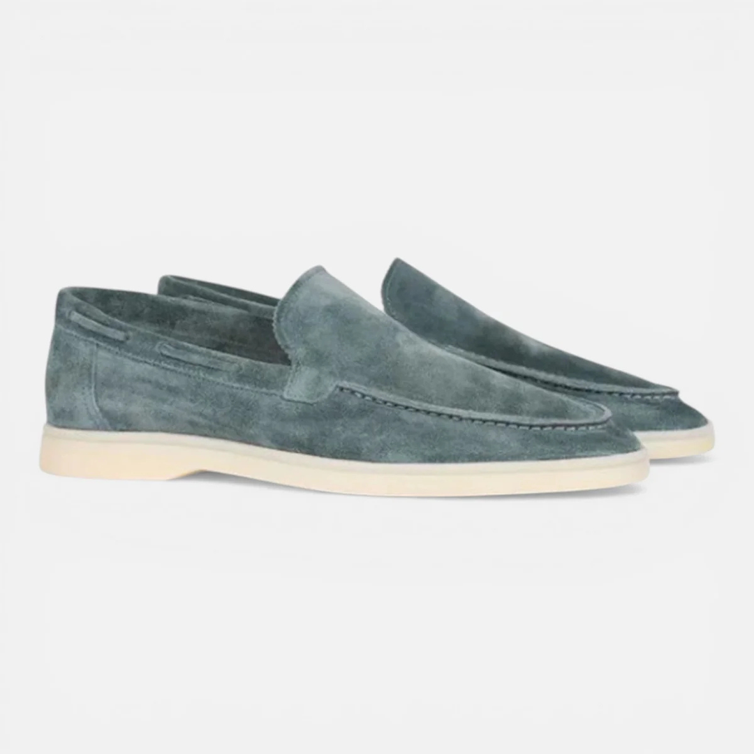 Freja Andersen | Herre ruskind afslappet loafers