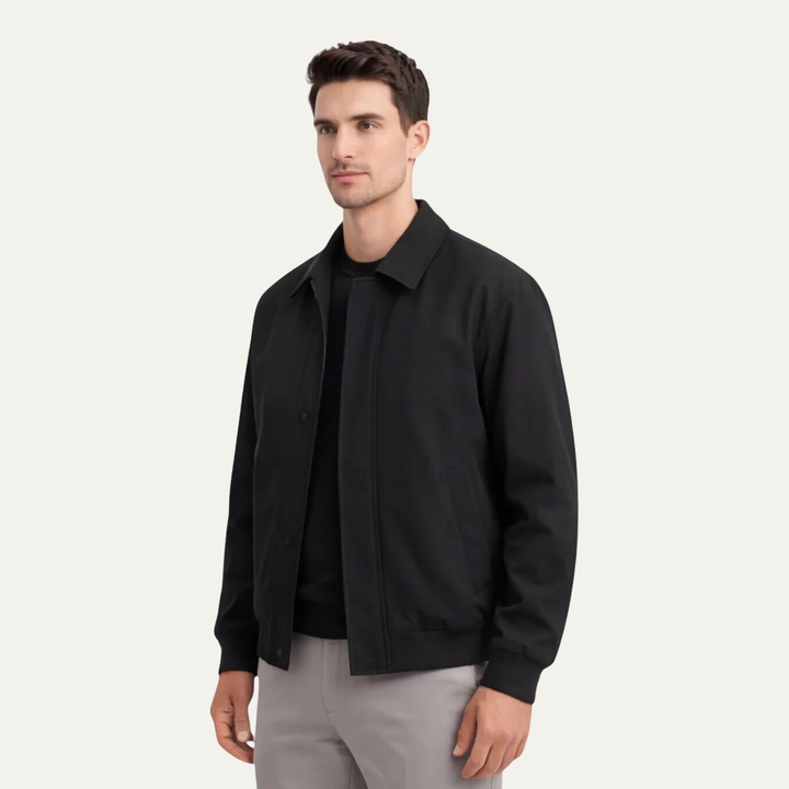Freja Andersen | Herre slim fit let afslappet Zip jakke