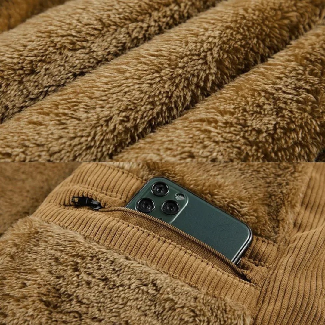 Freja Andersen | Herre fløjl Lighweight quiltet Gilet