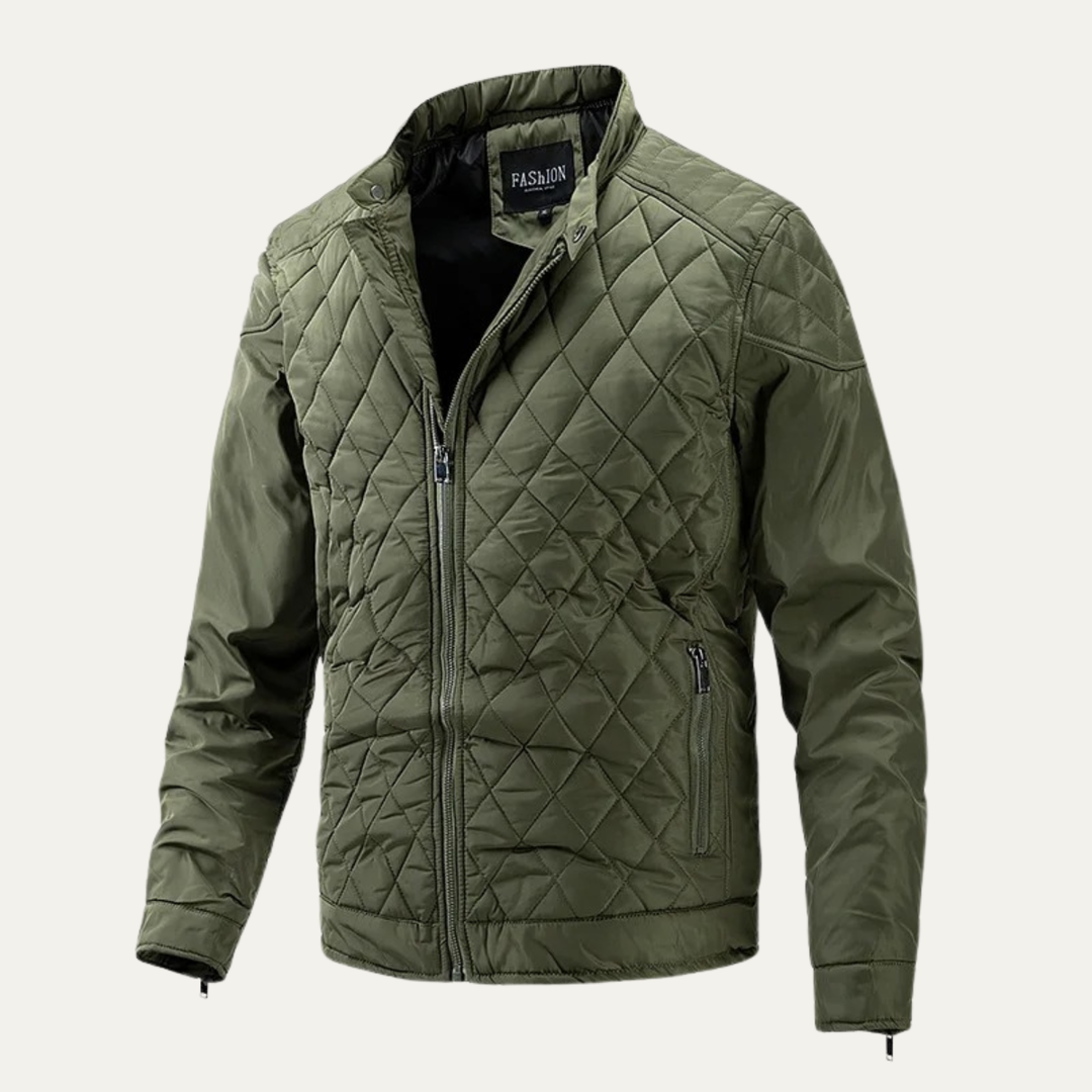 Freja Andersen | Herre varm Padded Zip Up quiltet jakke