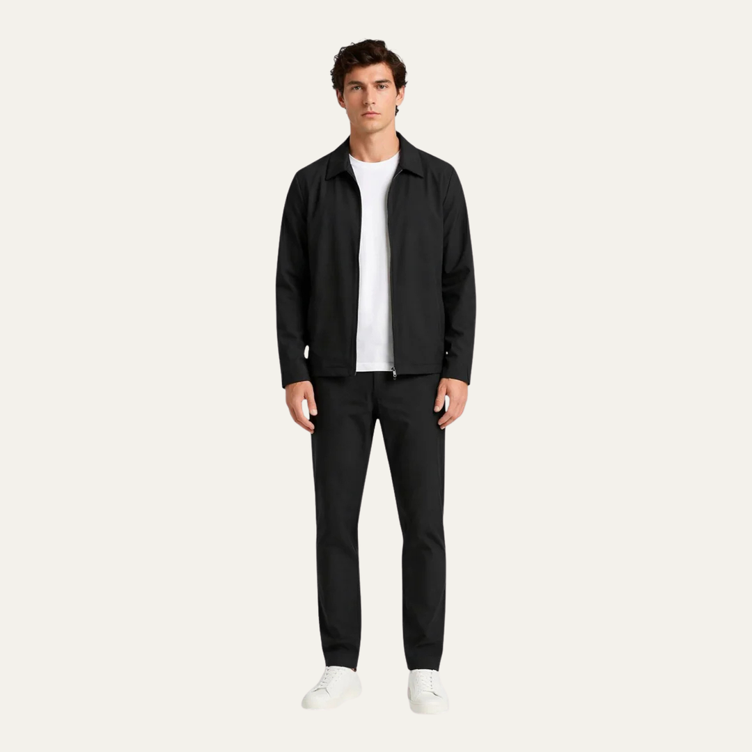 Freja Andersen | Herre Harrington let Zip Up jakke