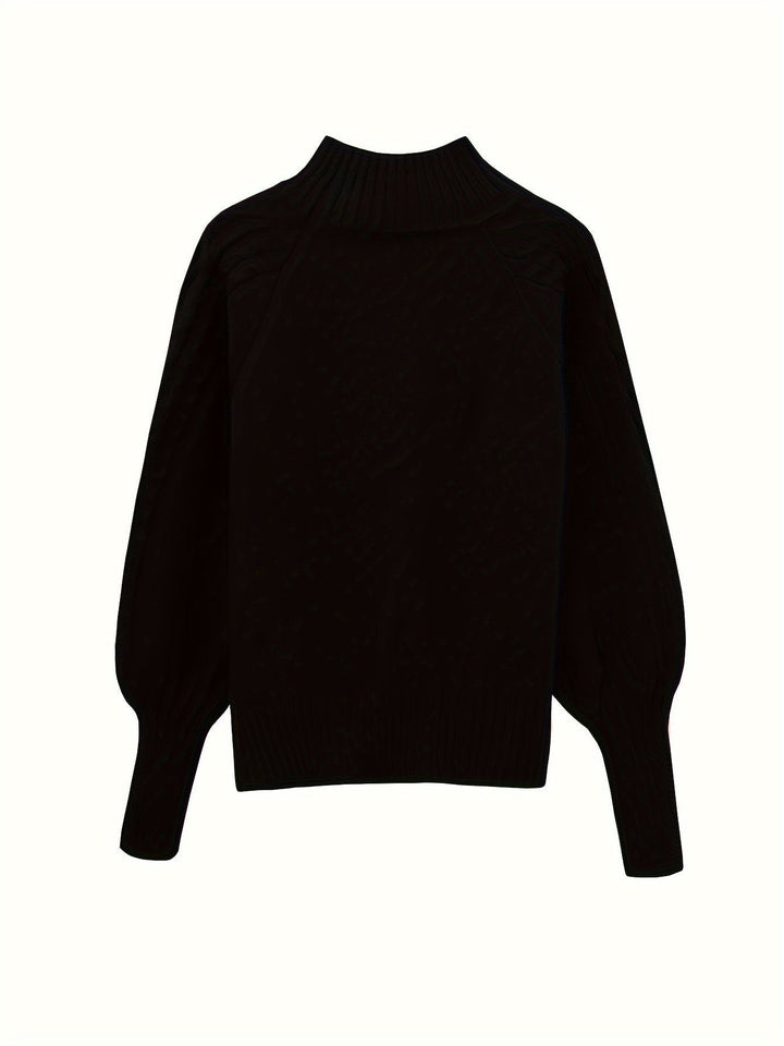 Tinsley - Casual langærmet striktrøje — 15