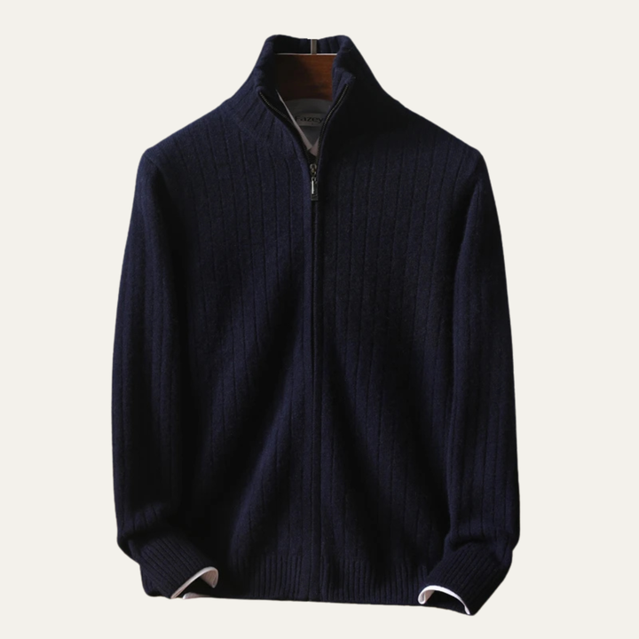 Blackwell | Herre vinter strik merino uld Zip cardigan