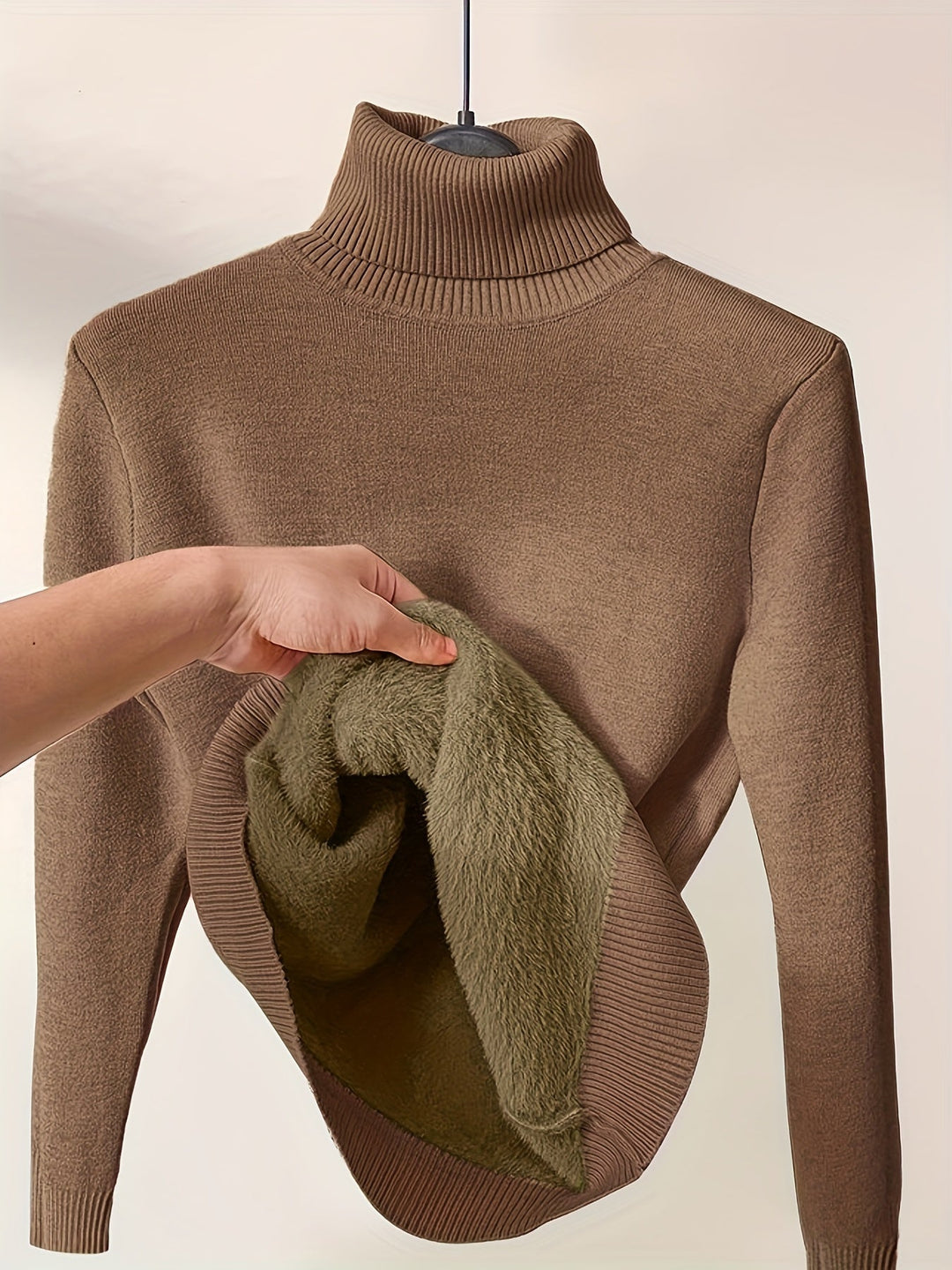 Zerra | Blød Turtle Neck Pullover Jumper — 1