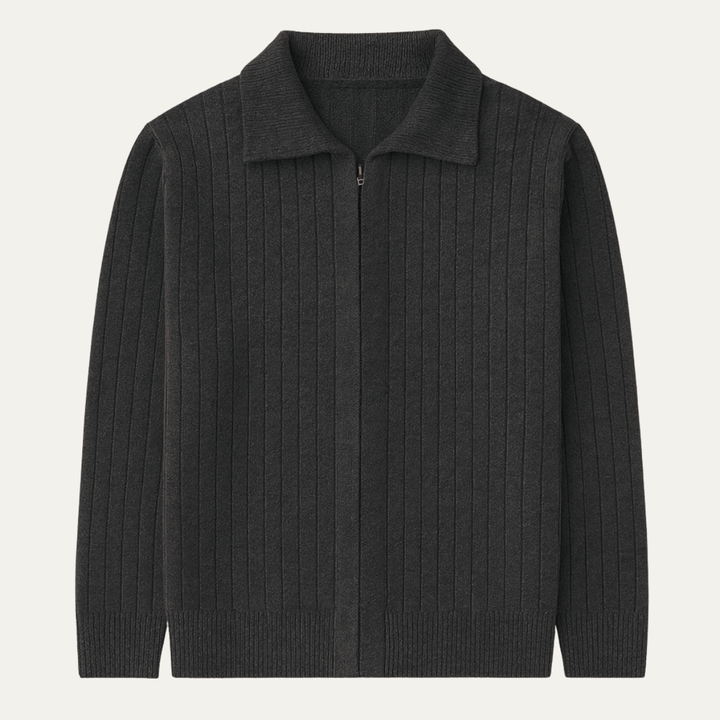 Blackwell | Herre vinter strik merino uld Zip cardigan