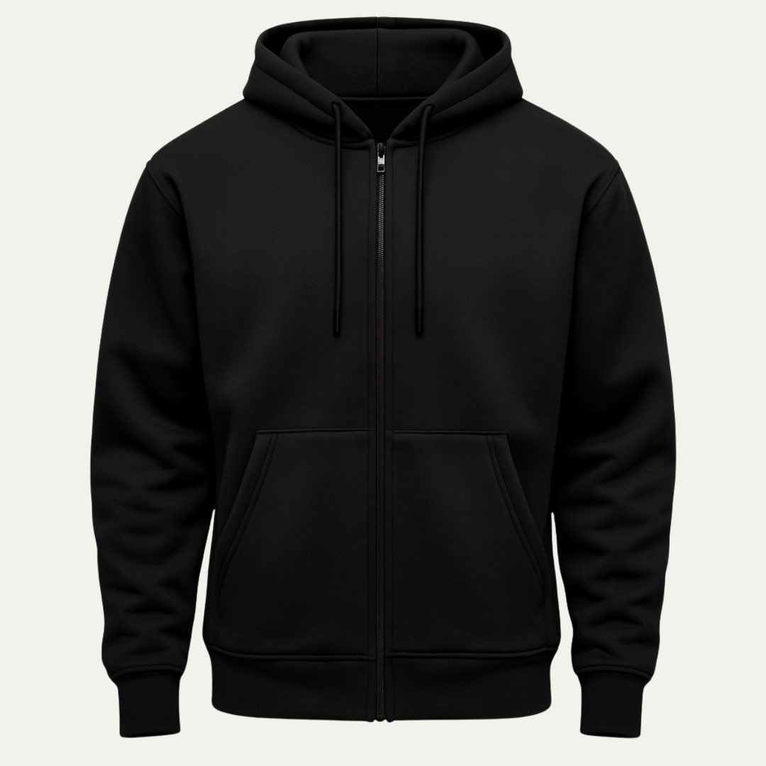 Freja Andersen | Herre varm afslappet varm Zip Hoodie jakke