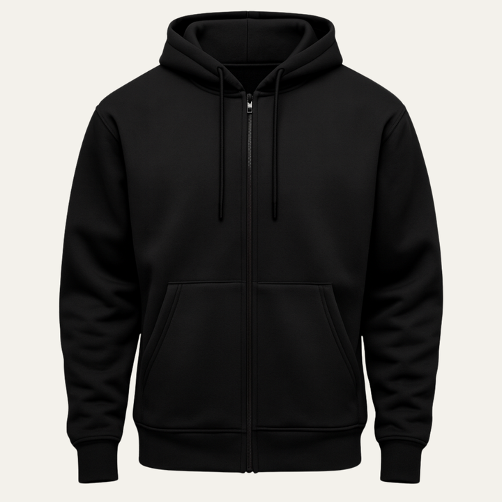 Freja Andersen | Herre varm afslappet varm Zip Hoodie jakke
