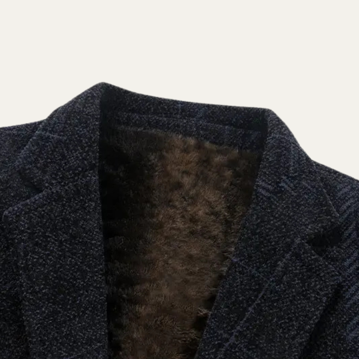 Freja Andersen | Herre stilren business blazer med varm blødt foer
