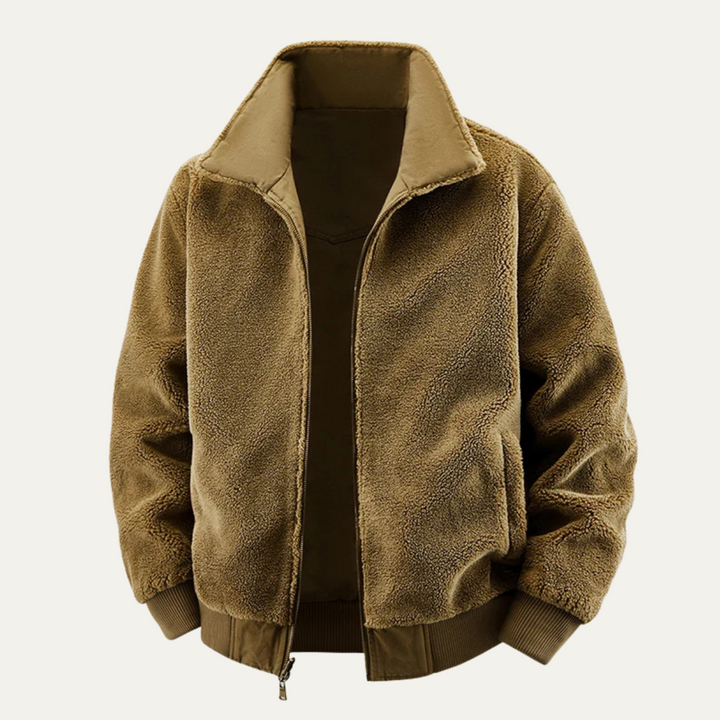 Freja Andersen | Herre fleeceforet Reversible bomberjakke