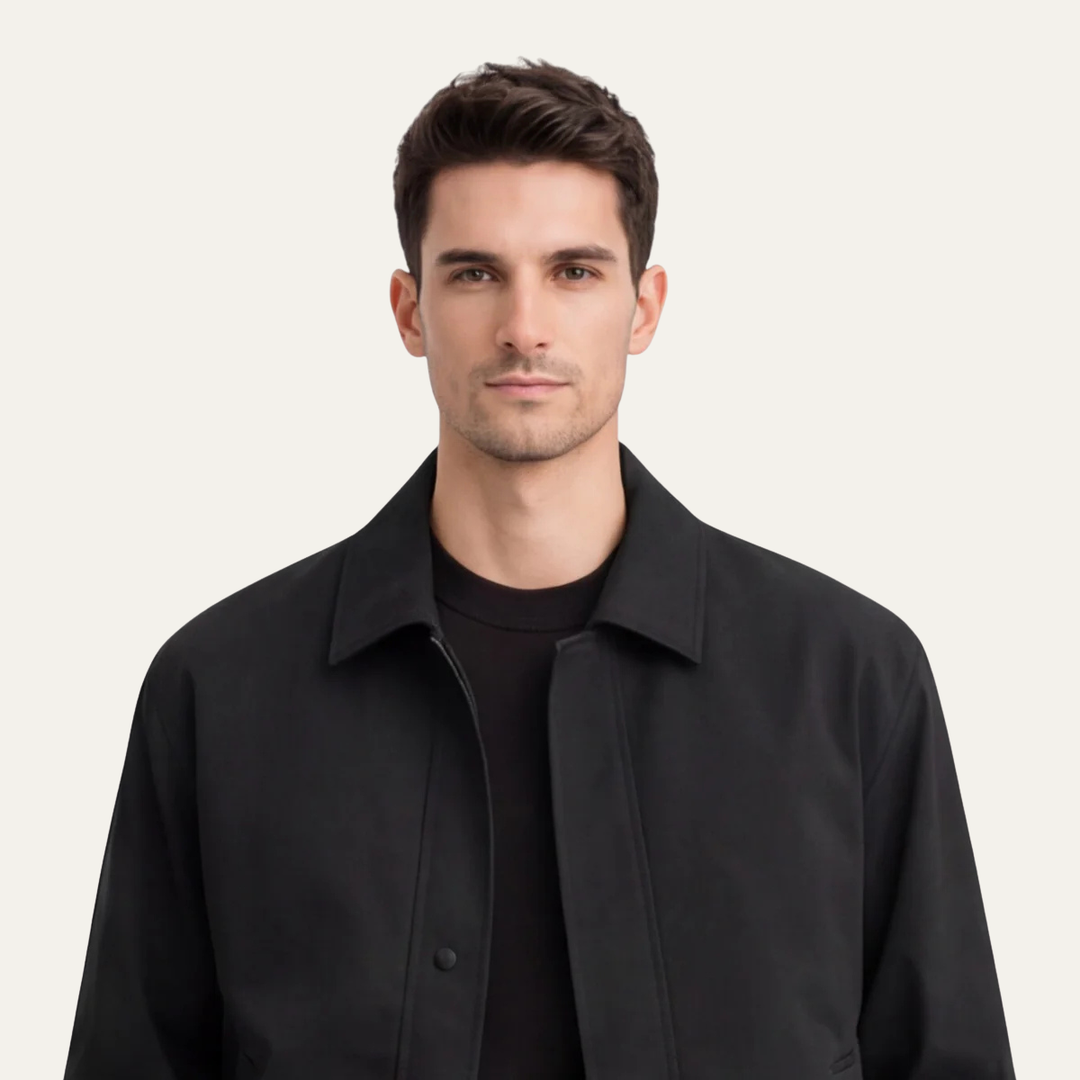 Freja Andersen | Herre slim fit let afslappet Zip jakke