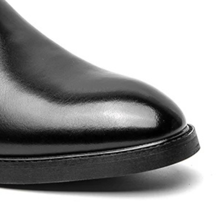 Brookshire Lane herre Stylish moderne Pointed Chelsea Ankle sko