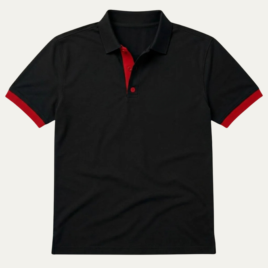 Freja Andersen | Herre Elegant poloshirt