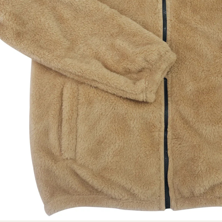 Freja Andersen | Herre Fleece varm blød Velvet Hoodie jakke