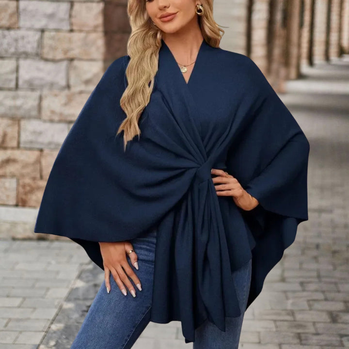 Silei | Elegant ponchotrøje — 8