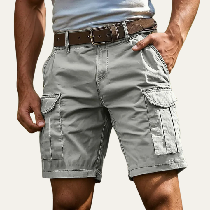 Freja Andersen | Herre afslappet sommer Utility shorts med lommer