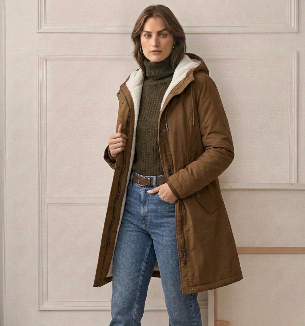 Amélie | Lang vandtæt parka — 18