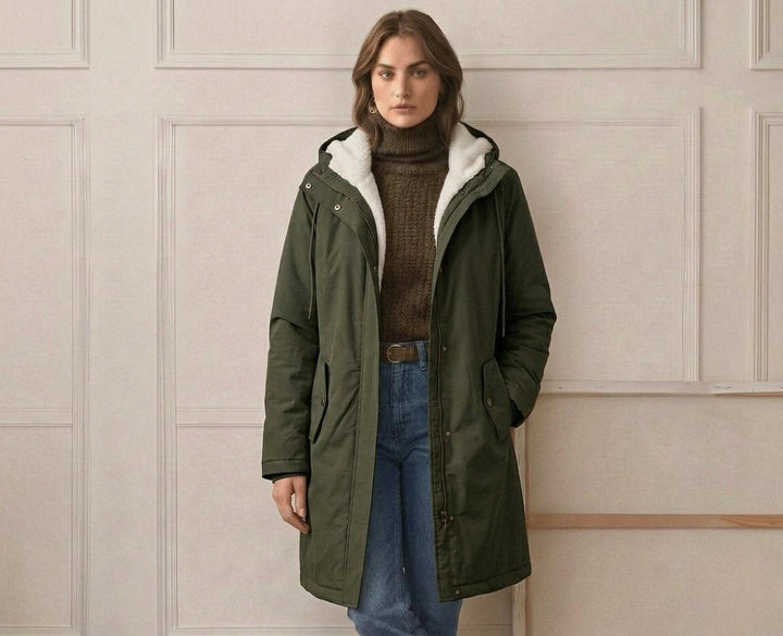 Amélie | Lang vandtæt parka — 9