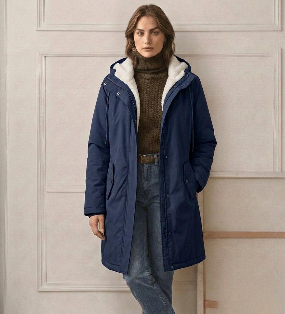 Amélie | Lang vandtæt parka — 2