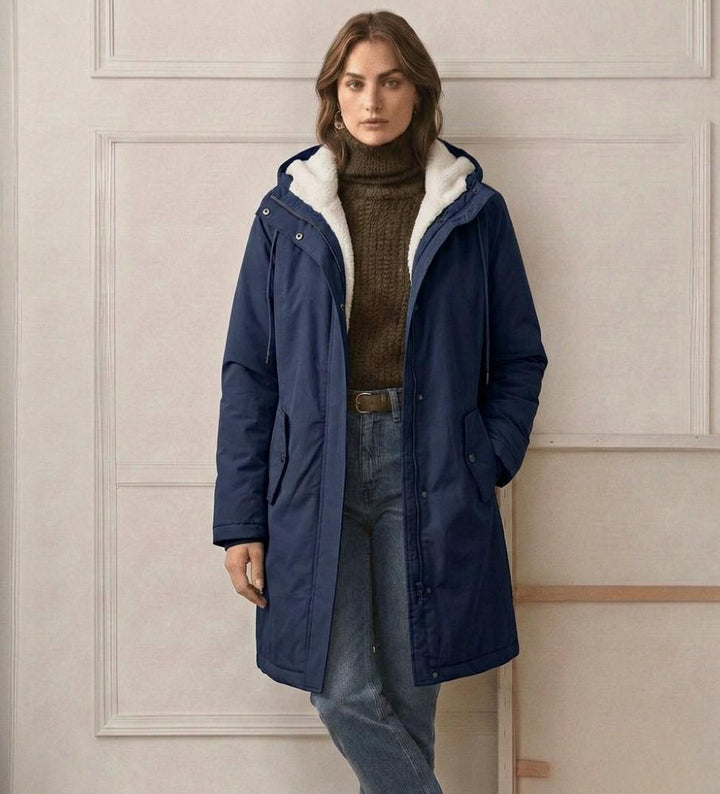 Amélie | Lang vandtæt parka — 2