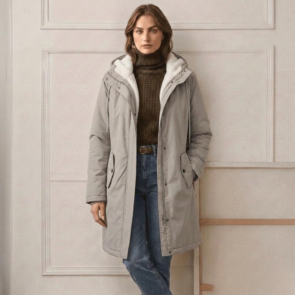 Amélie | Lang vandtæt parka — 15