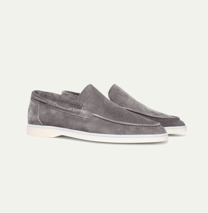 herre ruskind loafers Slip On luksus sko