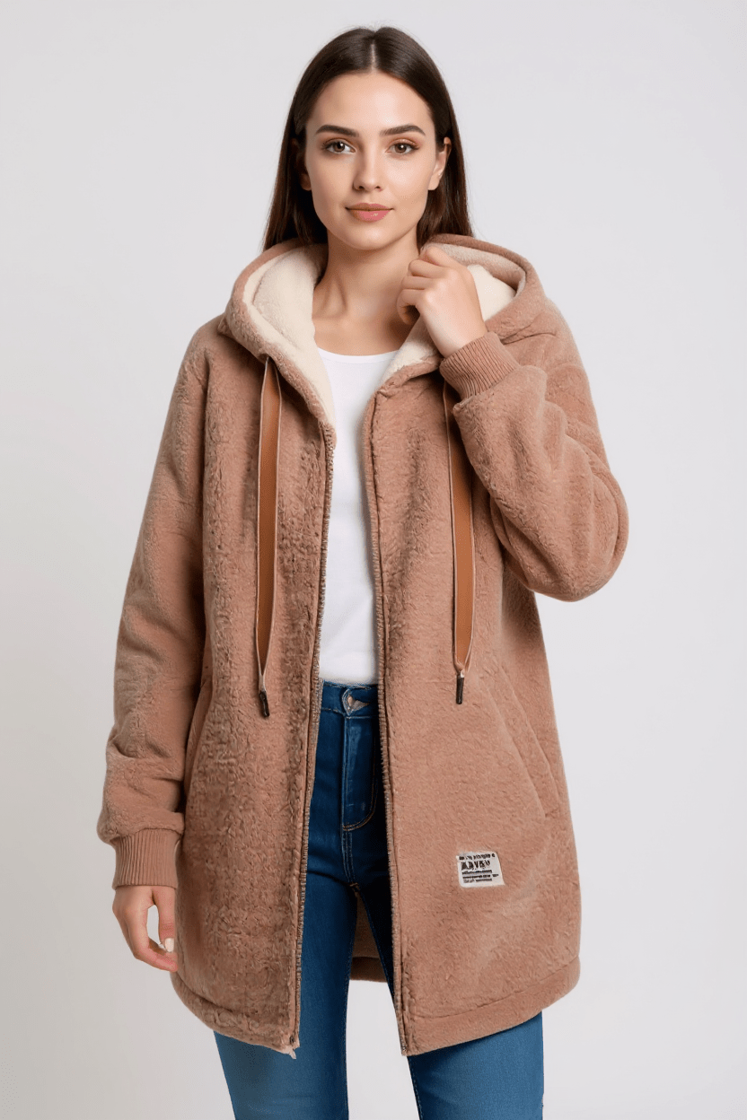 Freja Andersen | Elegant fleecejakke i nordisk design