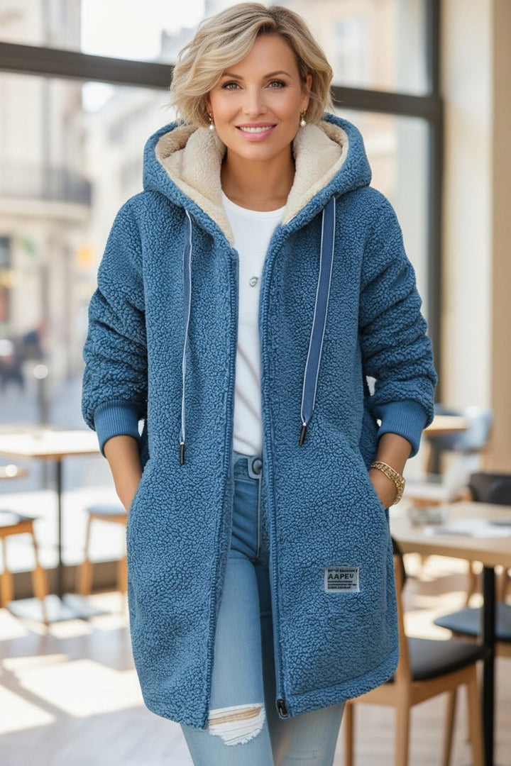 Freja Andersen | Elegant fleecejakke i nordisk design