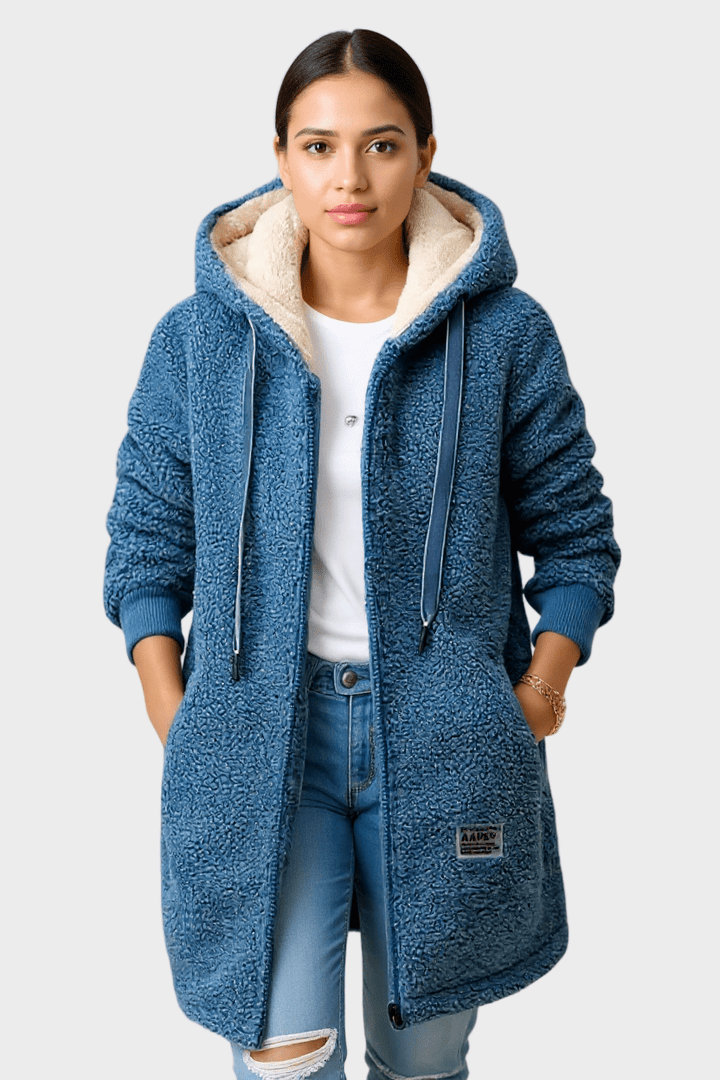 Freja Andersen | Elegant fleecejakke i nordisk design