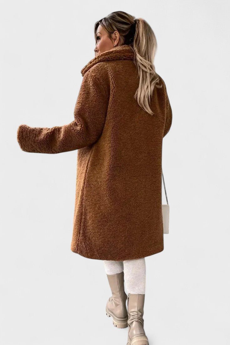 Freja Andersen | Elegant teddyjakke i luksuriøst design