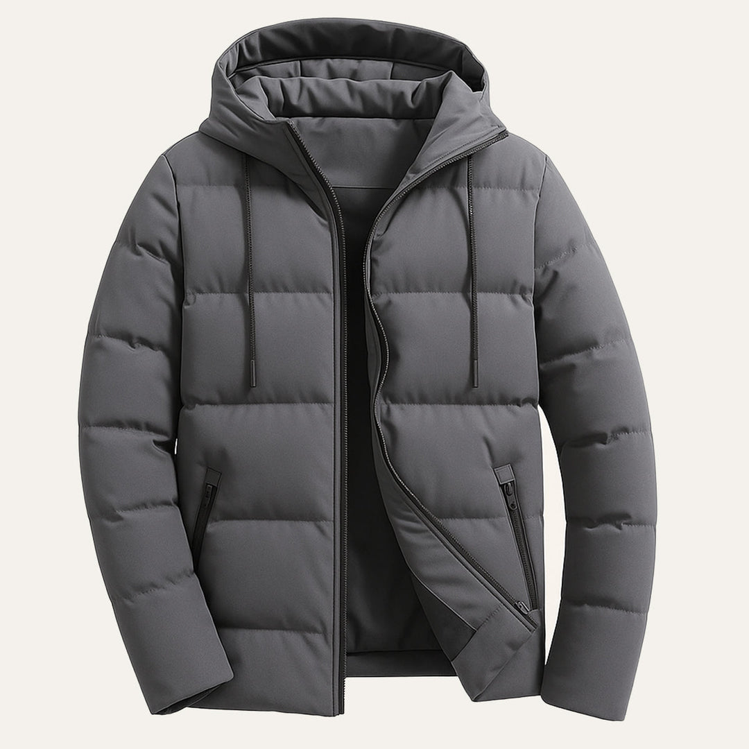 Freja Andersen | Herre vandtæt Parka - med hætte puffer vinter jakke