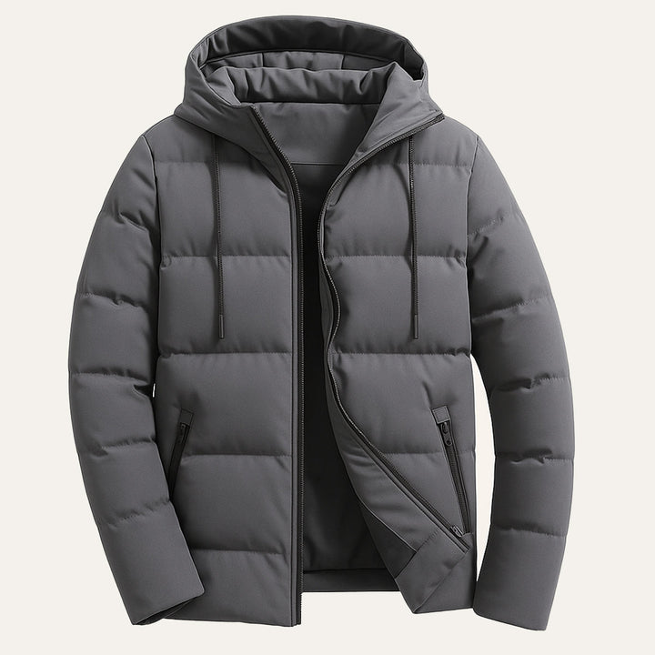 Freja Andersen | Herre vandtæt Parka - med hætte puffer vinter jakke