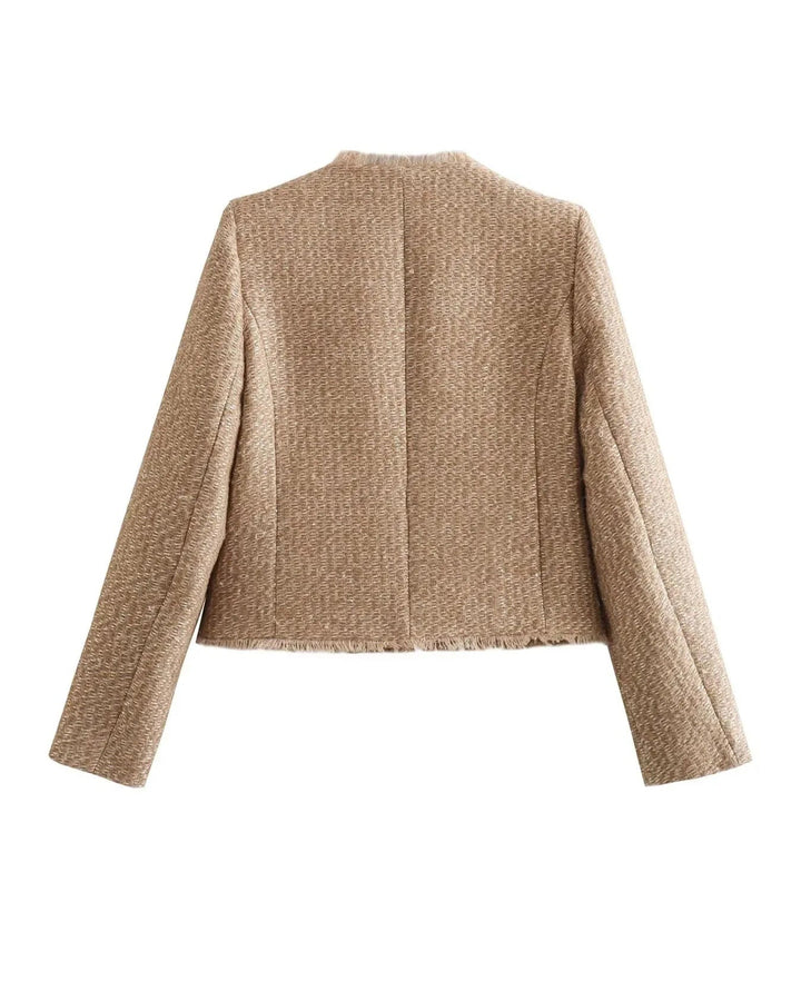 Freja Andersen | beige Frakke