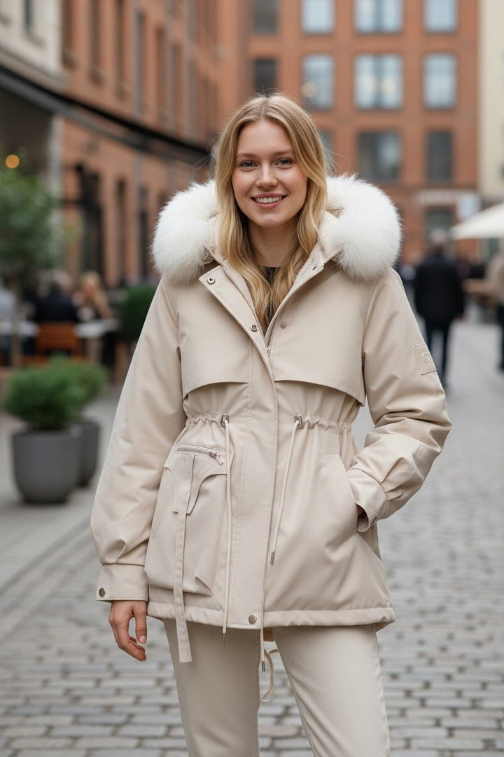 Freja Andersen | Elegant vinterjakke i luksuriøst design