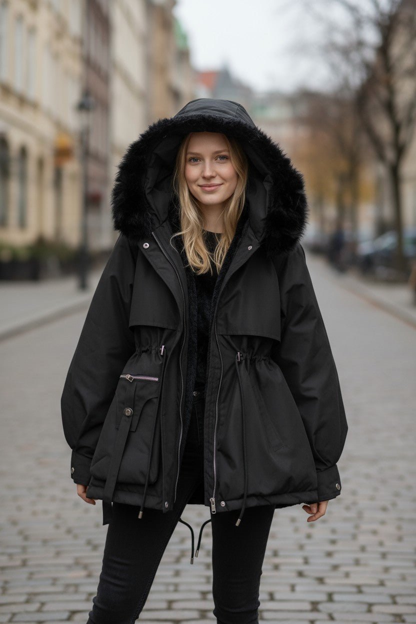 Freja Andersen | Elegant vinterjakke i luksuriøst design