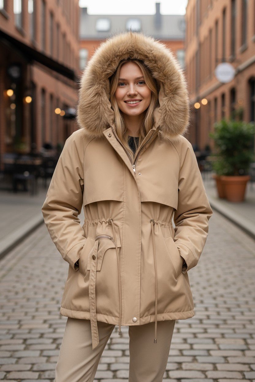 Freja Andersen | Elegant vinterjakke i luksuriøst design