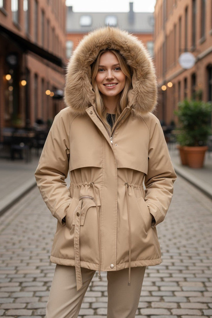 Freja Andersen | Elegant vinterjakke i luksuriøst design