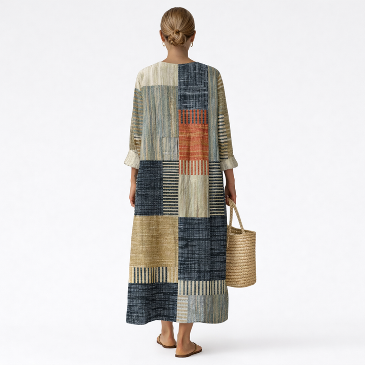 Ana™ | Kjole med abstrakt print – billede 3
