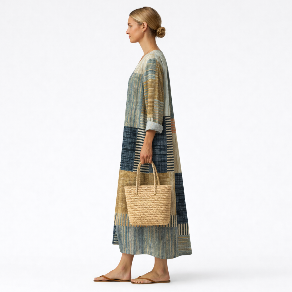 Ana™ | Kjole med abstrakt print – billede 4