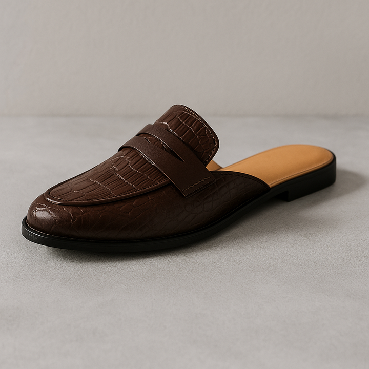 Oakford læder loafers til mænd