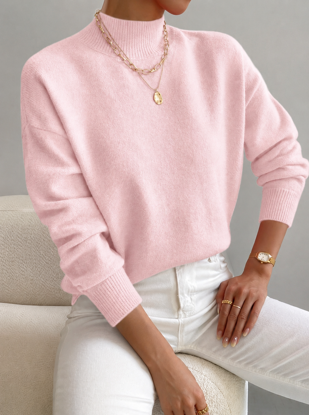 Marilena™ | Elegant rullekravetrøje — 3