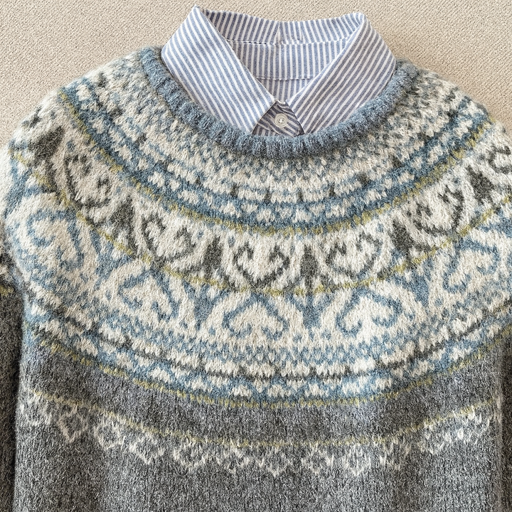 Luxe™ | Chic vintage striktrøje — 2