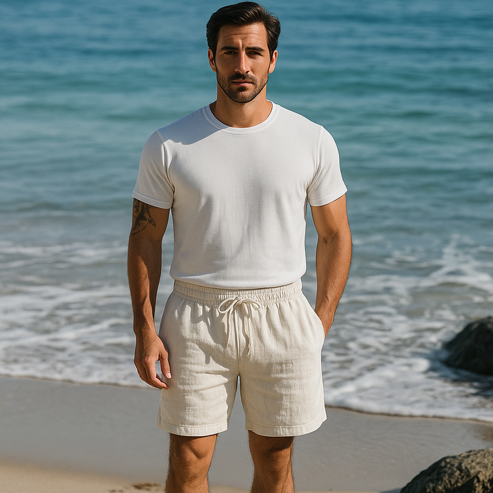 Seabourne bomuld shorts - let shorts til mænd