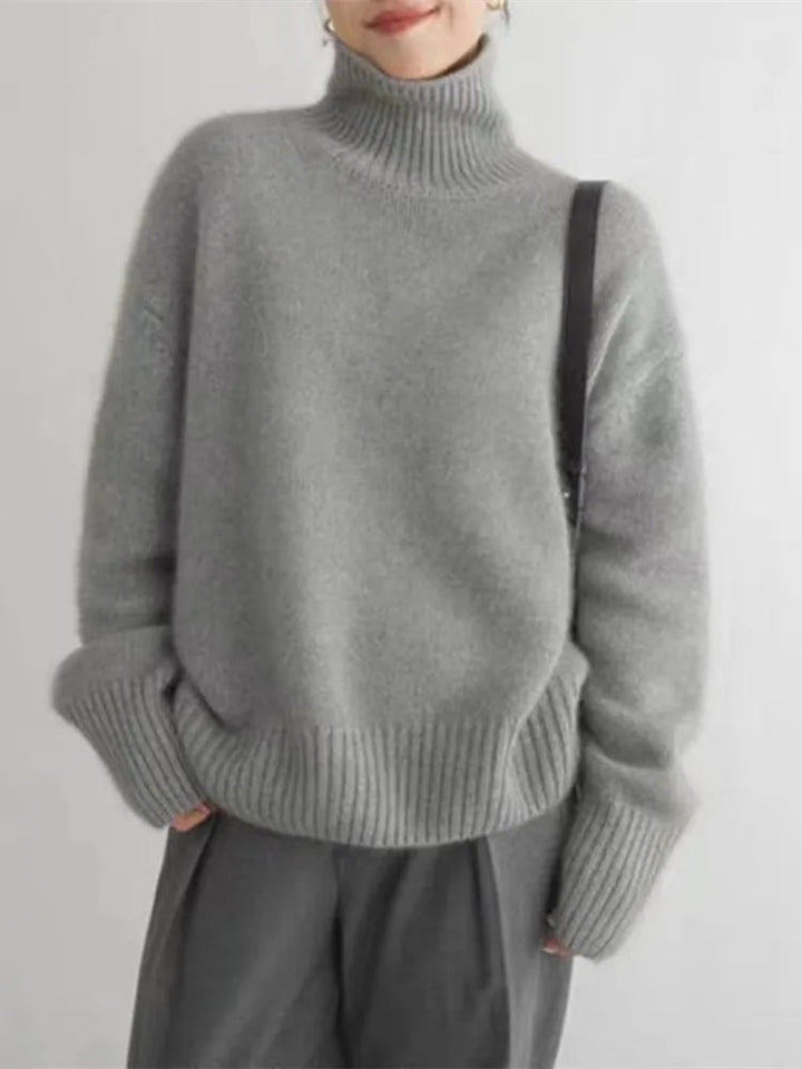 Maria | Cashmere Luxe rullekravetrøje — 3