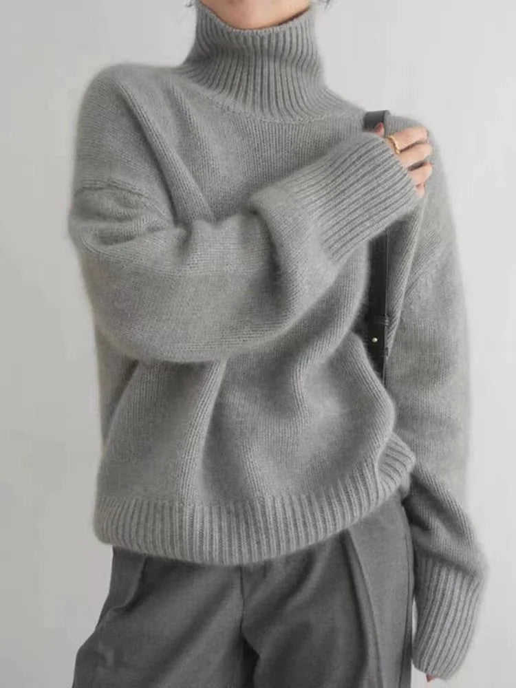 Maria | Cashmere Luxe rullekravetrøje — 4