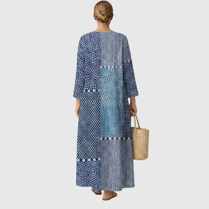 Sara™ | Let blomstret kjole – billede 3