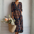 Adela™ | Charmerende blomstret kjole